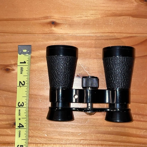 VINTAGE SWIFT SCOUT BINOCULARS 4X,30 Model No. 800 Compact Size Made In Japan - Picture 7 of 10